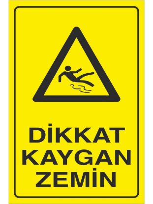 Dikkat Kaygan Zemin resmi