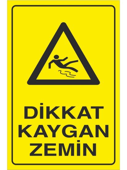 Dikkat Kaygan Zemin resmi