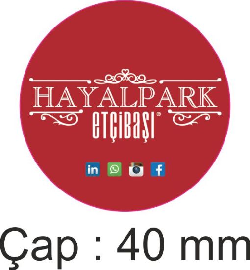 Sobe Reklam Normal Kesimli Damla Etiketler