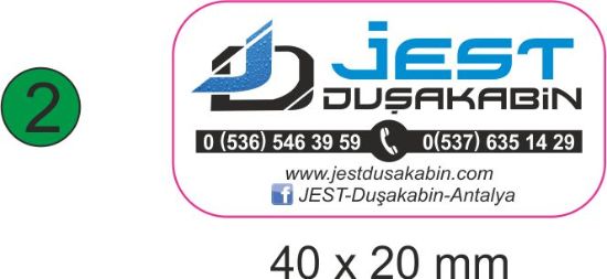 Sobe Reklam Normal Kesimli Damla Etiketler