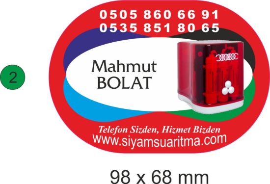 Sobe Reklam Normal Kesimli Damla Etiketler