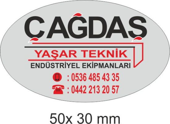 Sobe Reklam Normal Kesimli Damla Etiketler
