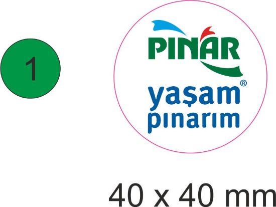 Sobe Reklam Normal Kesimli Damla Etiketler