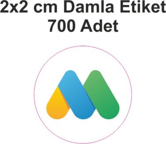Sobe Reklam Normal Kesimli Damla Etiketler