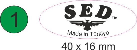 Sobe Reklam Normal Kesimli Damla Etiketler