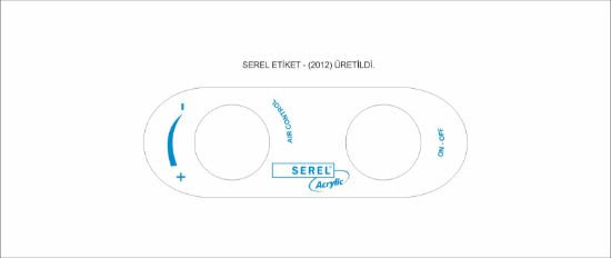 Sobe Reklam Normal Kesimli Damla Etiketler