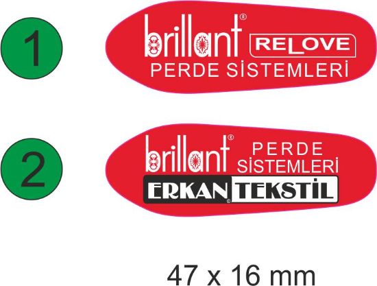 Sobe Reklam Normal Kesimli Damla Etiketler