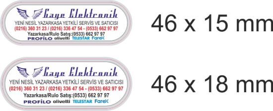 Sobe Reklam Normal Kesimli Damla Etiketler