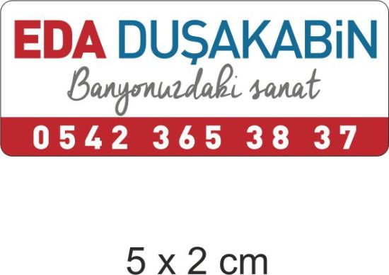 Sobe Reklam Normal Kesimli Damla Etiketler