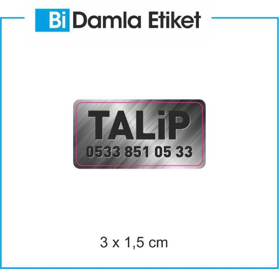 Sobe Reklam Normal Kesimli Damla Etiketler