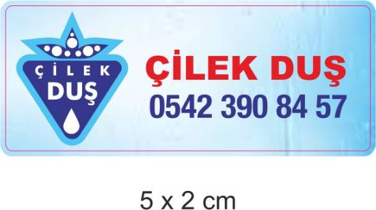 Sobe Reklam Normal Kesimli Damla Etiketler