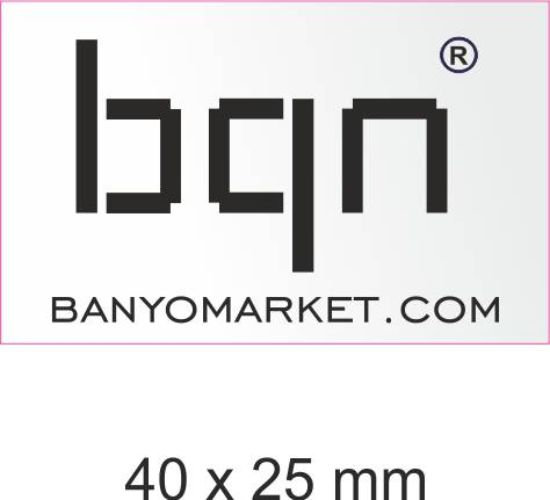 Sobe Reklam Normal Kesimli Damla Etiketler