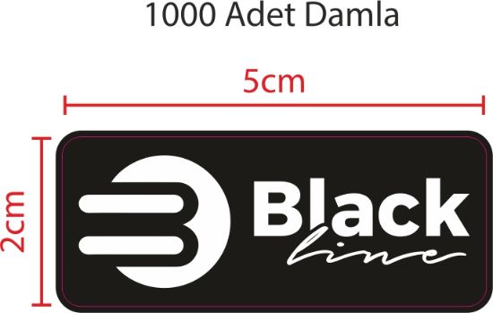 Sobe Reklam Normal Kesimli Damla Etiketler