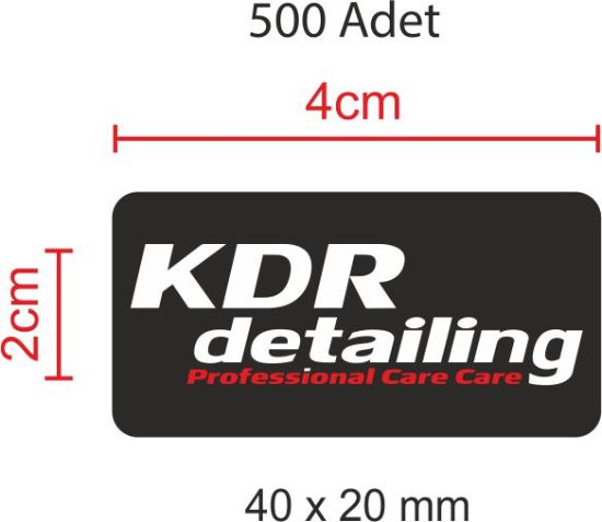 Sobe Reklam Normal Kesimli Damla Etiketler