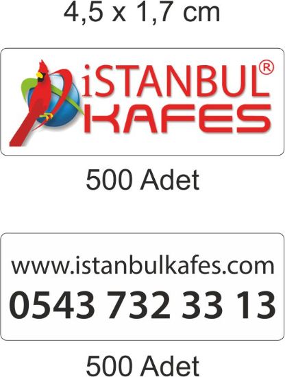 Sobe Reklam Normal Kesimli Damla Etiketler