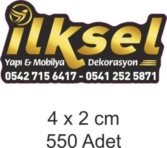 Sobe Reklam Normal Kesimli Damla Etiketler