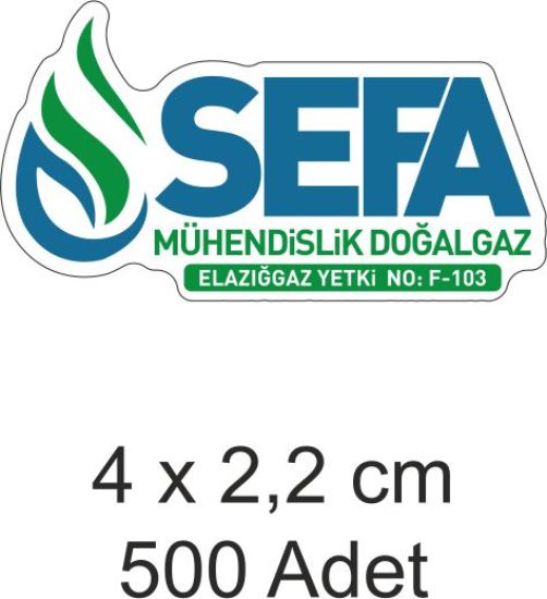 Sobe Reklam Normal Kesimli Damla Etiketler