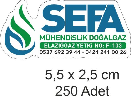 Sobe Reklam Normal Kesimli Damla Etiketler