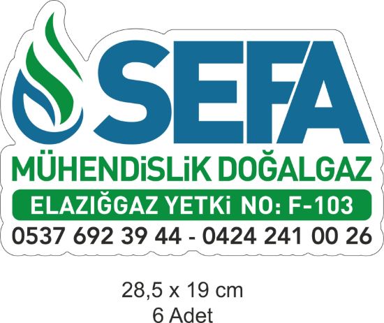 Sobe Reklam Normal Kesimli Damla Etiketler