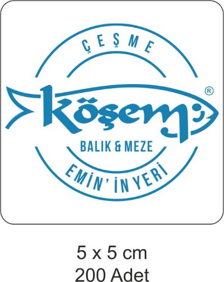 Sobe Reklam Normal Kesimli Damla Etiketler