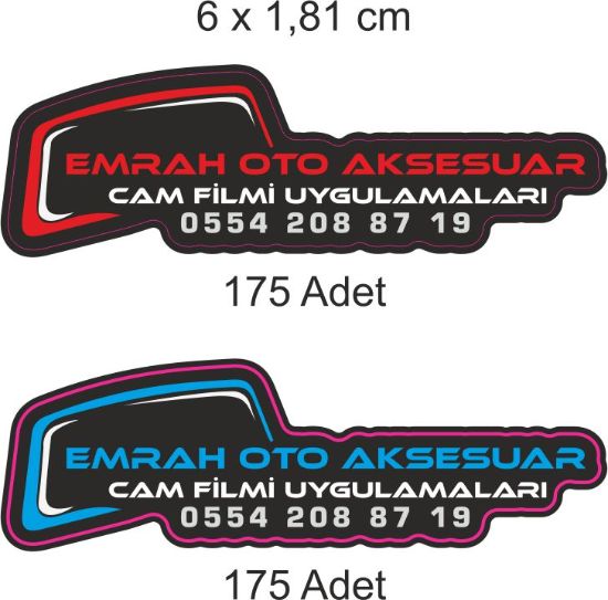 Sobe Reklam Normal Kesimli Damla Etiketler