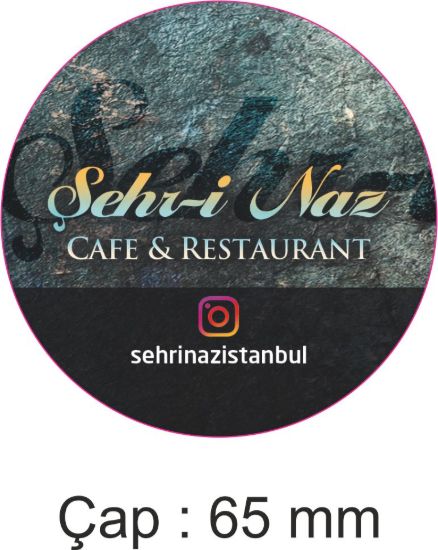 Sobe Reklam Normal Kesimli Damla Etiketler