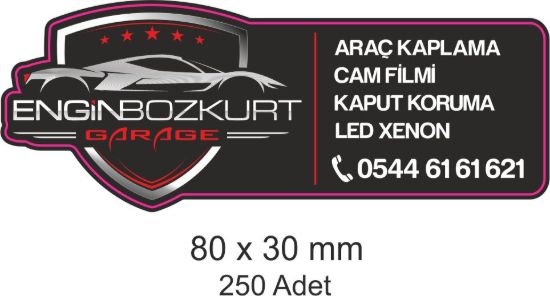 Sobe Reklam Normal Kesimli Damla Etiketler