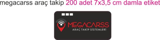 Sobe Reklam Normal Kesimli Damla Etiketler