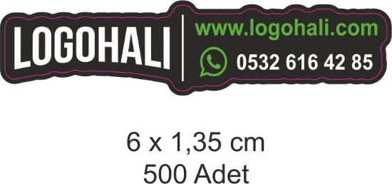 Sobe Reklam Normal Kesimli Damla Etiketler