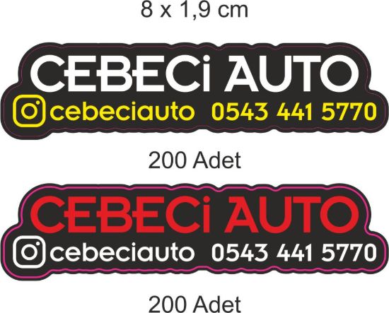 Sobe Reklam Normal Kesimli Damla Etiketler