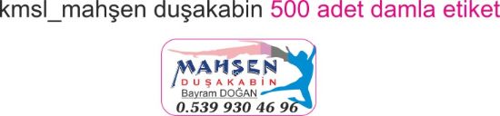 Sobe Reklam Normal Kesimli Damla Etiketler