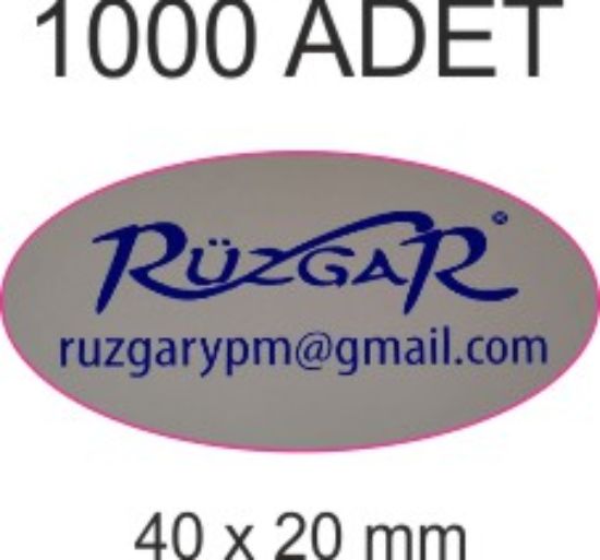 Sobe Reklam Normal Kesimli Damla Etiketler