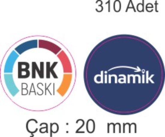 Sobe Reklam Normal Kesimli Damla Etiketler