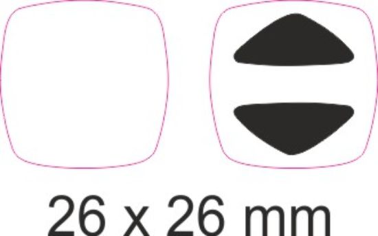 Sobe Reklam Normal Kesimli Damla Etiketler