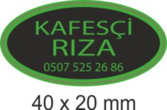 Sobe Reklam Normal Kesimli Damla Etiketler