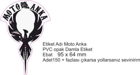 Sobe Reklam Normal Kesimli Damla Etiketler