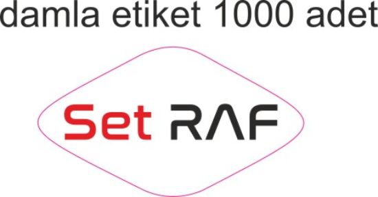 Sobe Reklam Normal Kesimli Damla Etiketler