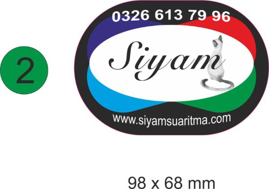 Sobe Reklam Normal Kesimli Damla Etiketler
