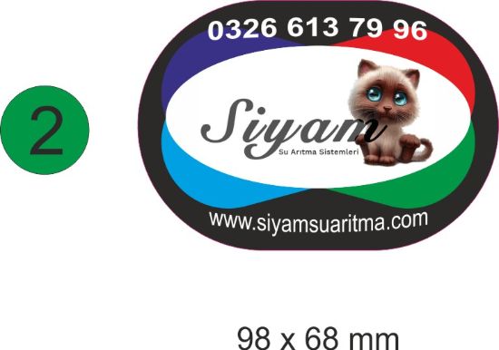 Sobe Reklam Normal Kesimli Damla Etiketler