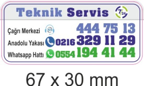 Sobe Reklam Normal Kesimli Damla Etiketler