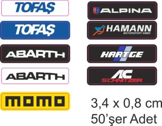 Sobe Reklam Normal Kesimli Damla Etiketler