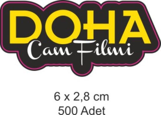 Sobe Reklam Normal Kesimli Damla Etiketler