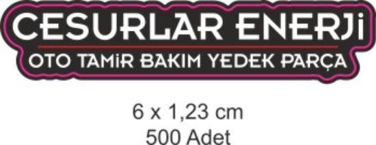 Sobe Reklam Normal Kesimli Damla Etiketler
