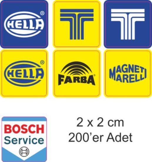 Sobe Reklam Normal Kesimli Damla Etiketler