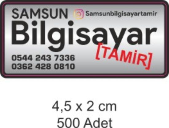 Sobe Reklam Normal Kesimli Damla Etiketler