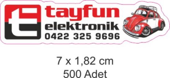 Sobe Reklam Normal Kesimli Damla Etiketler