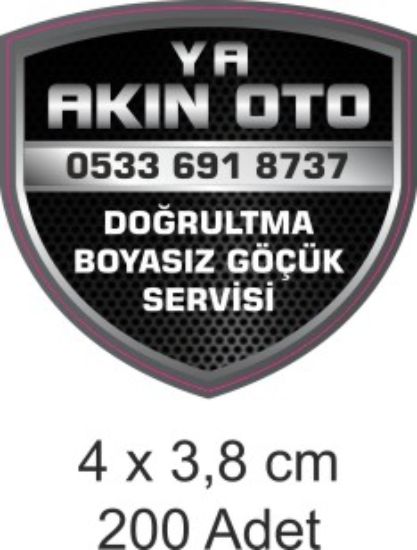 Sobe Reklam Normal Kesimli Damla Etiketler