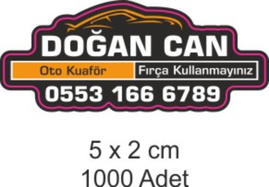 Sobe Reklam Normal Kesimli Damla Etiketler