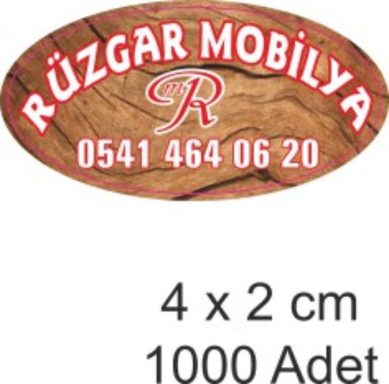 Sobe Reklam Normal Kesimli Damla Etiketler