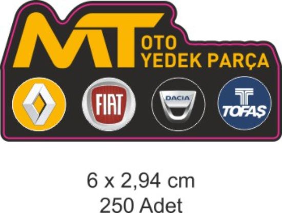 Sobe Reklam Normal Kesimli Damla Etiketler
